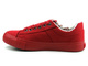 Trampki damskie z tkaniny - Lee Cooper 21-31-0004L, czerwone