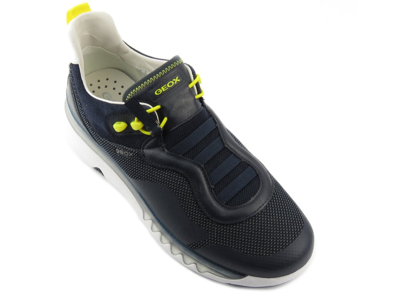 Buty męskie sportowe Geox Respira U029X, granatowe