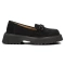 Skórzane półbuty, loafersy damskie  - Filippo DP4792/23, czarne