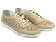 Ażurowe półbuty damskie - Artiker 54C0284, beżowe