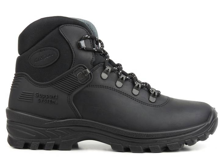 Trekkingi męskie z membraną - GRISPORT 10242D71G Nero Dakar, czarne