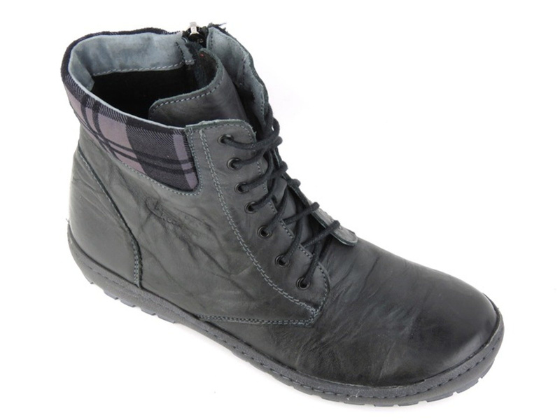 Botki damskie HELIOS 609, grafit