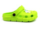 Klapki dziecięce, clogsy jasnozielone Realpaks D-301