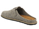 Kapcie męskie ze skórzaną wkładką - INBLU 155M023, brązowe