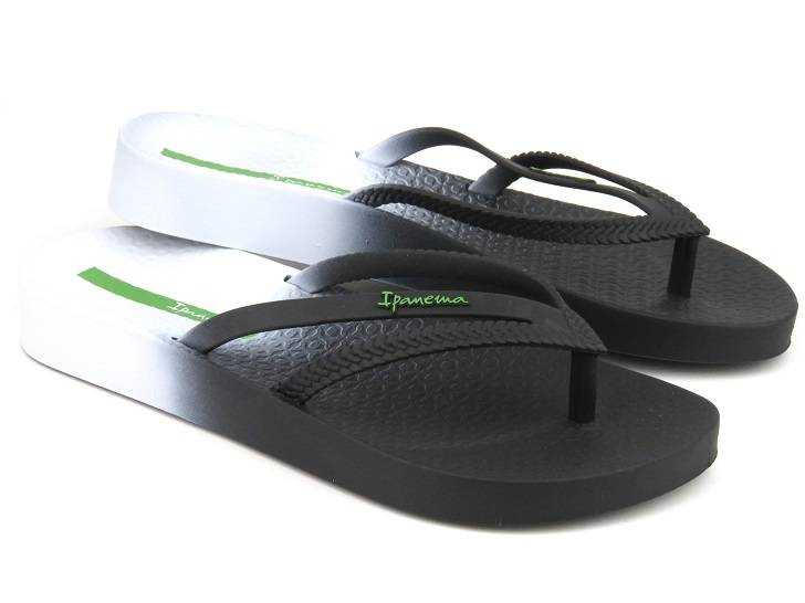 Japonki damskie basenowe - IPANEMA 83385, czarne