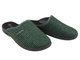 Wygodne klapki damskie Inblu DG-43 – zielone, tekstylne na co dzień