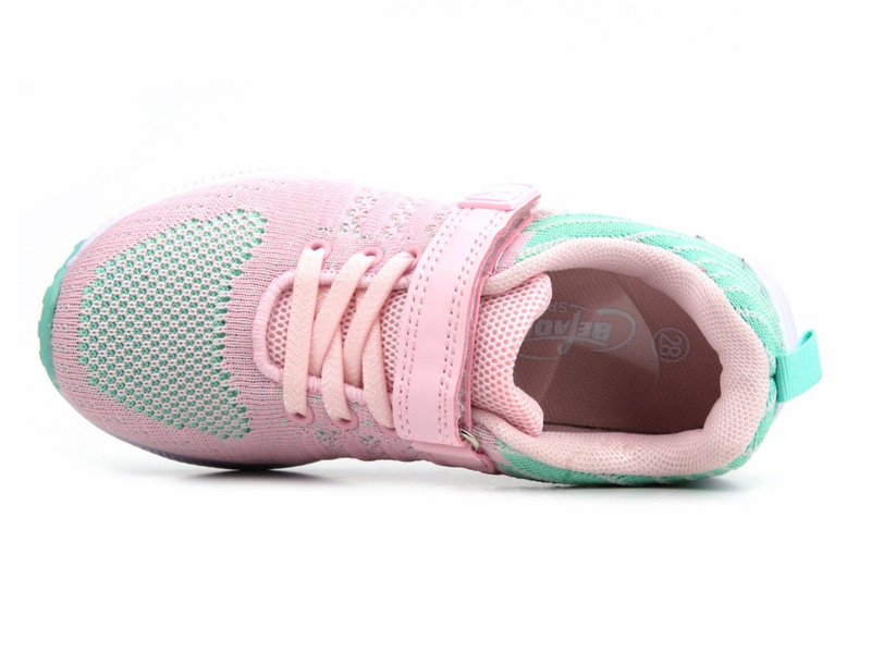 Sportowe buty dziecięce, młodzieżowe - BEFADO 516Y138, różowe