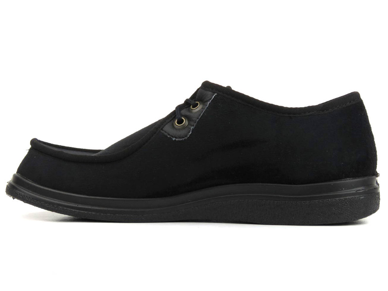Kapcie, buty męskie profilaktyczne, ortopedyczne Befado dr Orto 871M004, czarne