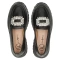 Skórzane półbuty, loafersy damskie  - Filippo DP4793/23, czarne