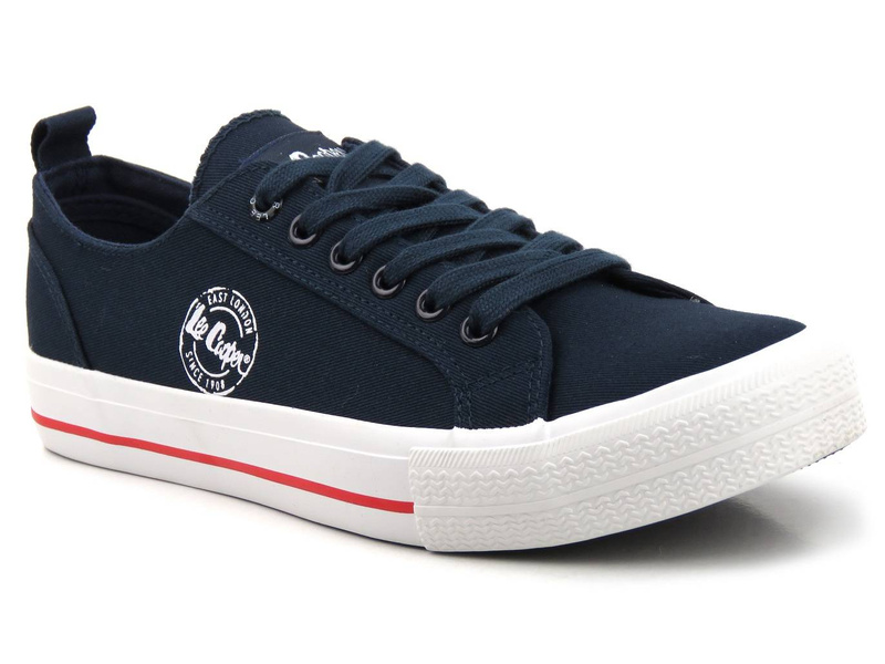Trampki męskie przed kostkę - LEE COOPER 22-31-0926M, granatowe