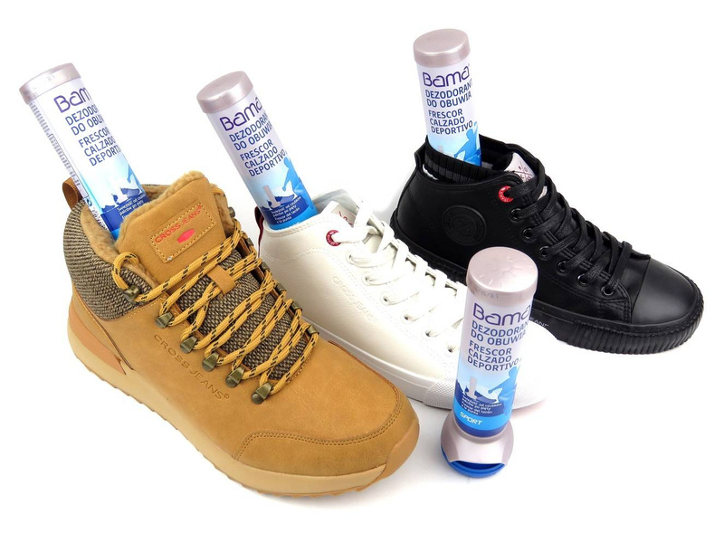 Dezodorant do obuwia - BAMA Sport Trainer Fresh - świeżość na każdym kroku
