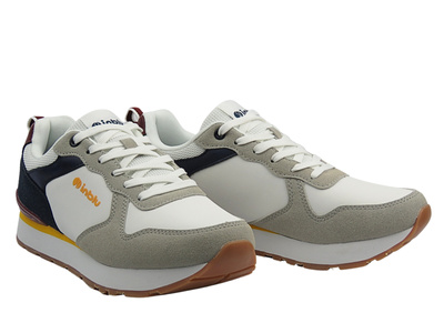 Sportowe buty męskie sznurowane białe Inblu IU-24