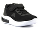 Buty dziecięce sportowe ze świecącą podeszwą - American Club RL 124/23, czarne
