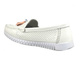 Mokasyny damskie skórzane - Evento 23PB08-5372, białe