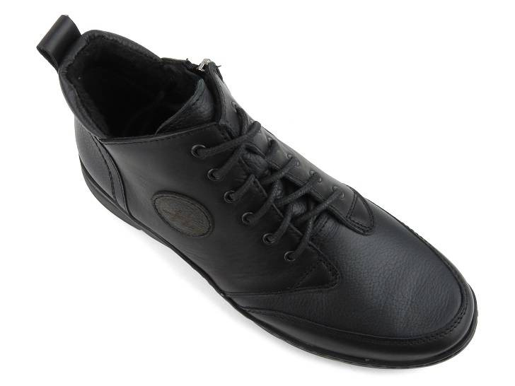 Botki damskie sportowe - HELIOS Komfort 569, czarne
