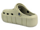 Klapki damskie clogsy - News 24SD19-7561, beżowe