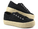 Trampki, espadryle damskie LEE COOPER LCW-23-31-1797L, czarne