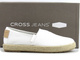 Espadryle damskie, półbuty na lato - CROSS JEANS JJ2R4001C, białe