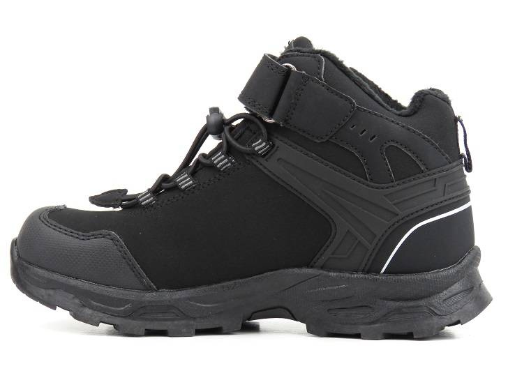 Śniegowce dziecięce z softshell i tripletex - AMERICAN CLUB HL 25/22, czarne