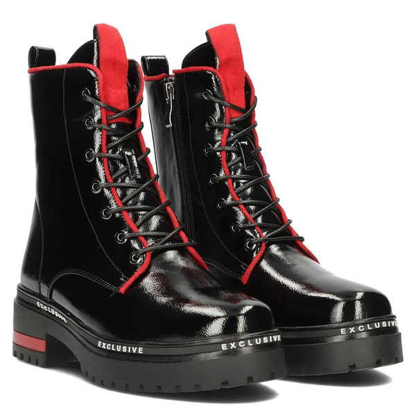 Trapery, glany damskie - Filippo DBT3108/23 czarne