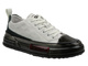 Nowoczesne sneakersy męskie - JOHN DOUBARE 8311, białe