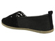 Espadryle damskie - NEWS 02TX7-4712, czarne