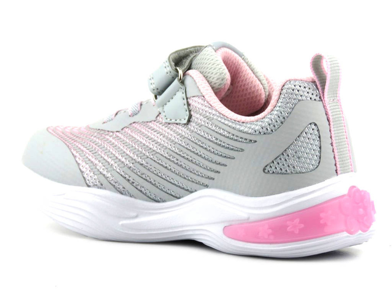 Sneakersy, buty sportowe dla dziewczynki - AMERICAN CLUB ES 132/23, szare