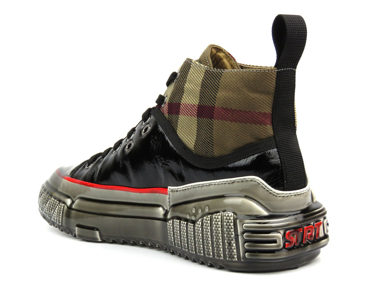 Skórzane sneakersy - JOHN DOUBARE CC2883, czarne