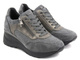 Sneakersy damskie na koturnie - INBLU IN001299, szare