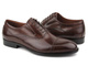 Eleganckie półbuty męskie, brogsy, oksfordy Brooman T83-294-AB44, brązowe