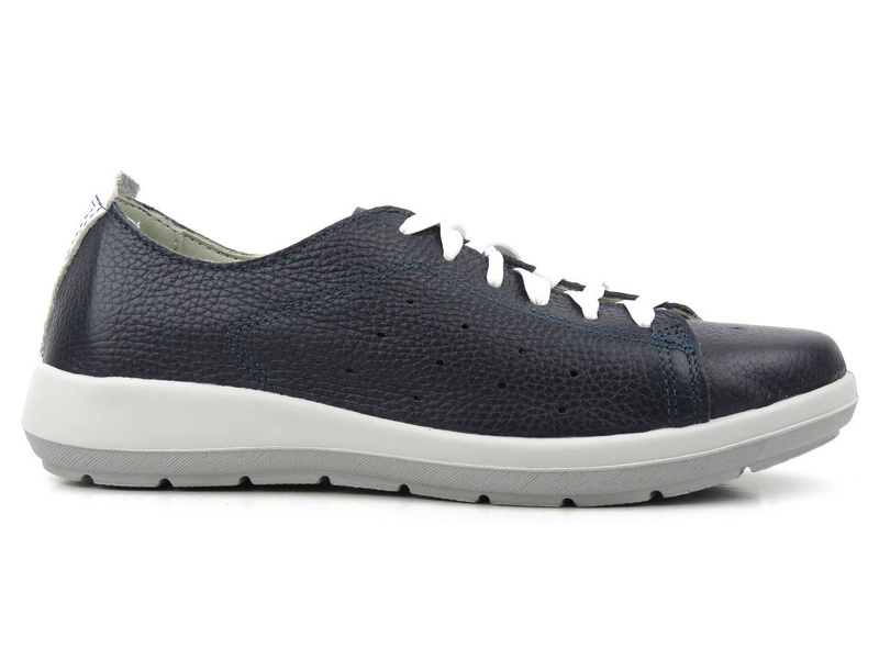 Buty damskie sportowe z wyjmowaną wkładką - Befado Dr Orto 156D011, granatowe