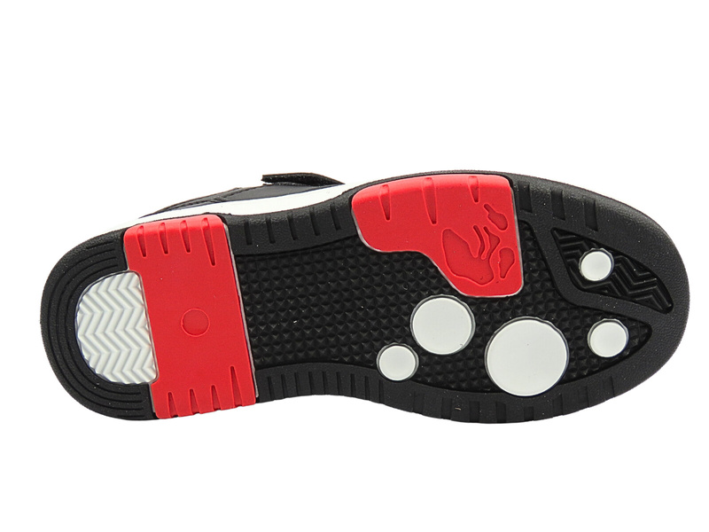Buty dziecięce sportowe czarne American Club ES 148