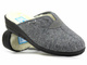 Ocieplane kapcie damskie  Befado dr Orto 937D634, szare