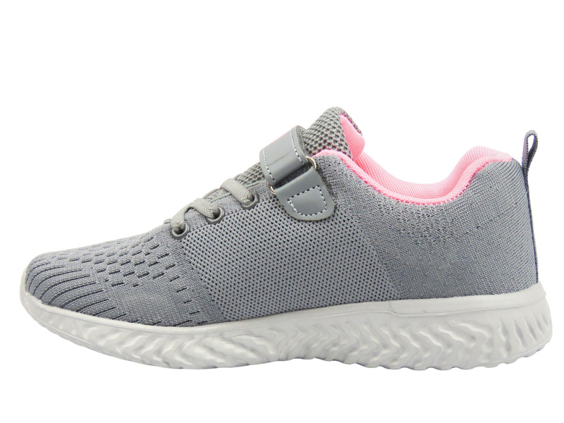 Buty dziecięce sportowe, adidasy  NEWS 22DZ23-4843, szare
