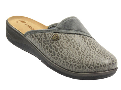 Kapcie damskie domowe Inblu OD-10, szary