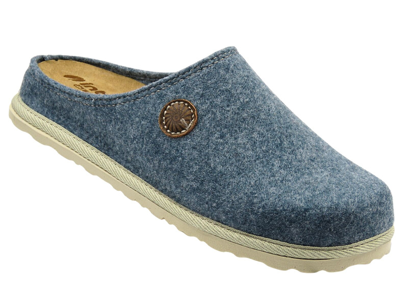 Wygodne kapcie damskie INBLU CS-47, niebieskie
