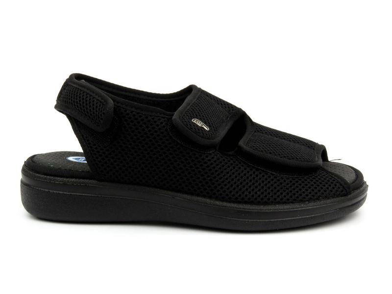 Sandały damskie ortopedyczne Befado dr Orto 077D001, czarne