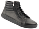 Barefoot skórzane minimalistyczne botki damskie Helios Komfort 889, czarne – tęgość H+