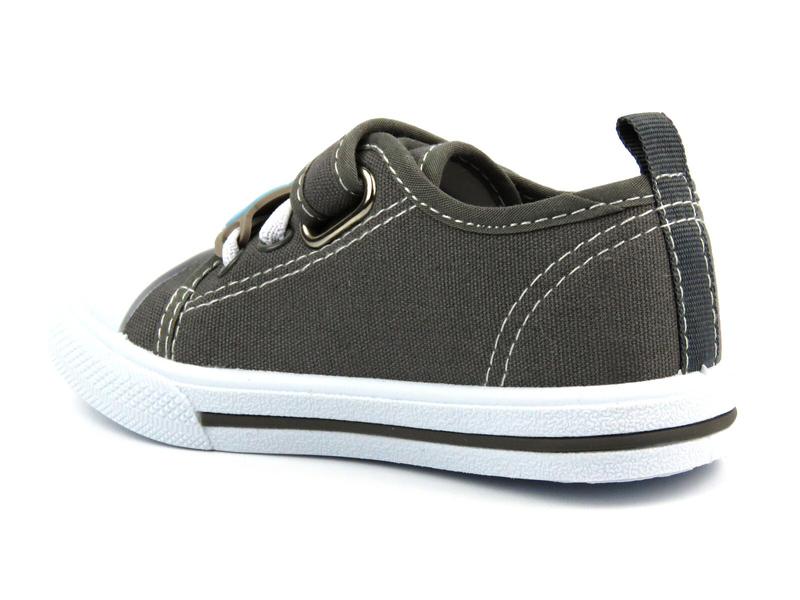 Trampki dziecięce - American Club TEN 124/24, szare