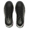 Skórzane sneakersy damskie Filippo DP4480/23, czarne