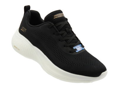 Buty sportowe damskie, adidasy - Skechers 117550, czarne