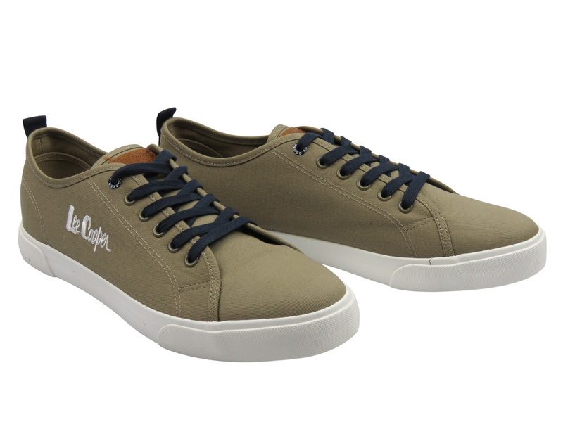 Trampki męskie Lee Cooper khaki LCW-23-31-1819M
