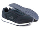 Sneakersy męskie sznurowane - AMERICAN CLUB WT135/23, granatowe