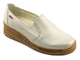 Półbuty damskie typu slip on Helios 350S, złote
