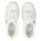 Sportowe buty damskie na platformie - Filippo DP6246/24, białe