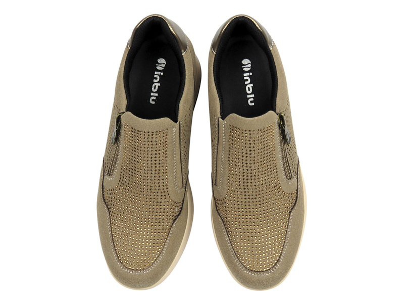 Wygodne półbuty damskie Inblu IC-50, beżowe