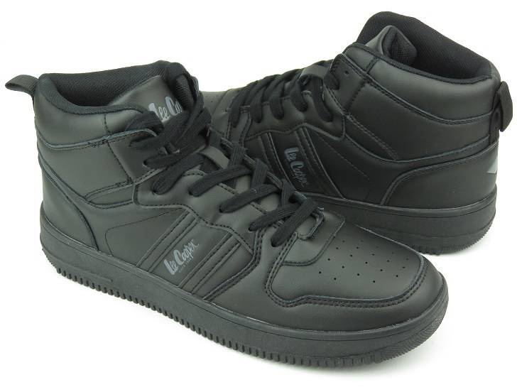 Zimowe buty męskie sportowe - LEE COOPER LCJ-22-29-1307M, czarne