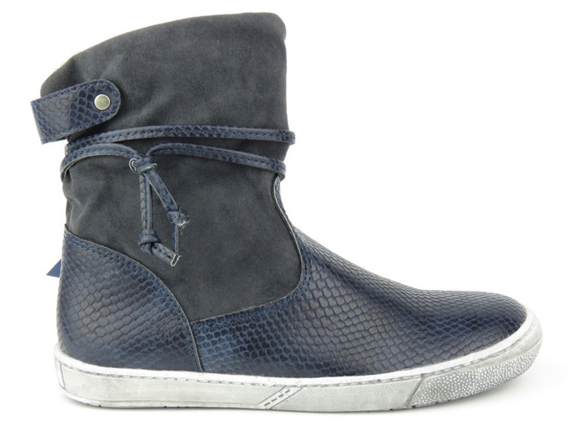 Kozaki dziecięce dziewczęce AMERICAN CLUB 16183, czerwone