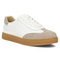 Skórzane sneakersy damskie - Filippo DP6128/24, biało-beżowe