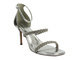 Eleganckie sandały damskie na szpilce - Tamaris 1-28035-42, srebrne